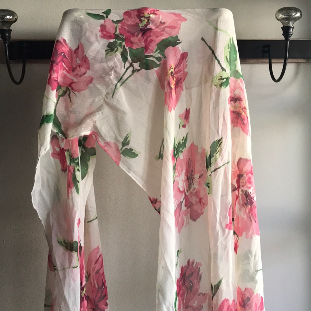 Floral scarf